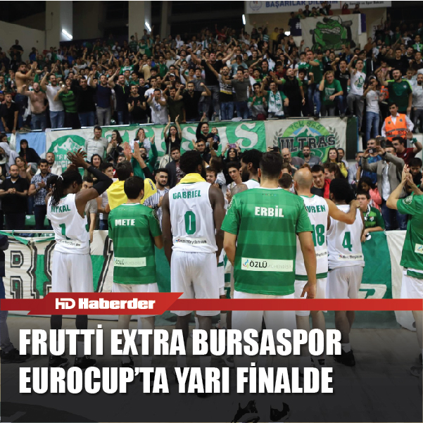 #FruttiExtra #Bursaspor, #EuroCup çeyrek finalinde #CedevitaOlimpija’yı 85-83 yenerek yarı finale yükseldi.