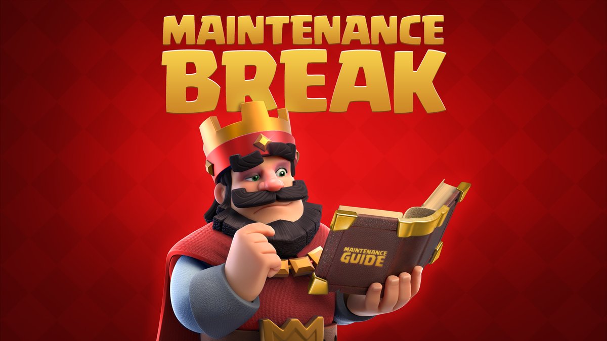 Clash Royale - We're heading into maintenance to launch the new update! 🎉  Prepare for Clash Royale Season 1: The Flood! 👉 clashroyale.com/blog/release-notes/july-update-patch-notes.html