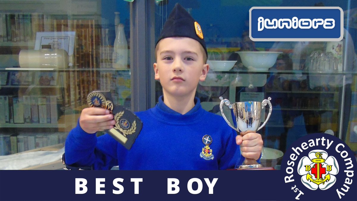 RoseheartyBB's tweet photo. Well done to our individual award winners in the Junior Section. Very well done! @RoseheartySch #BoysBrigade #LearnDiscoverGrow https://t.co/MgI4dZ1oIt