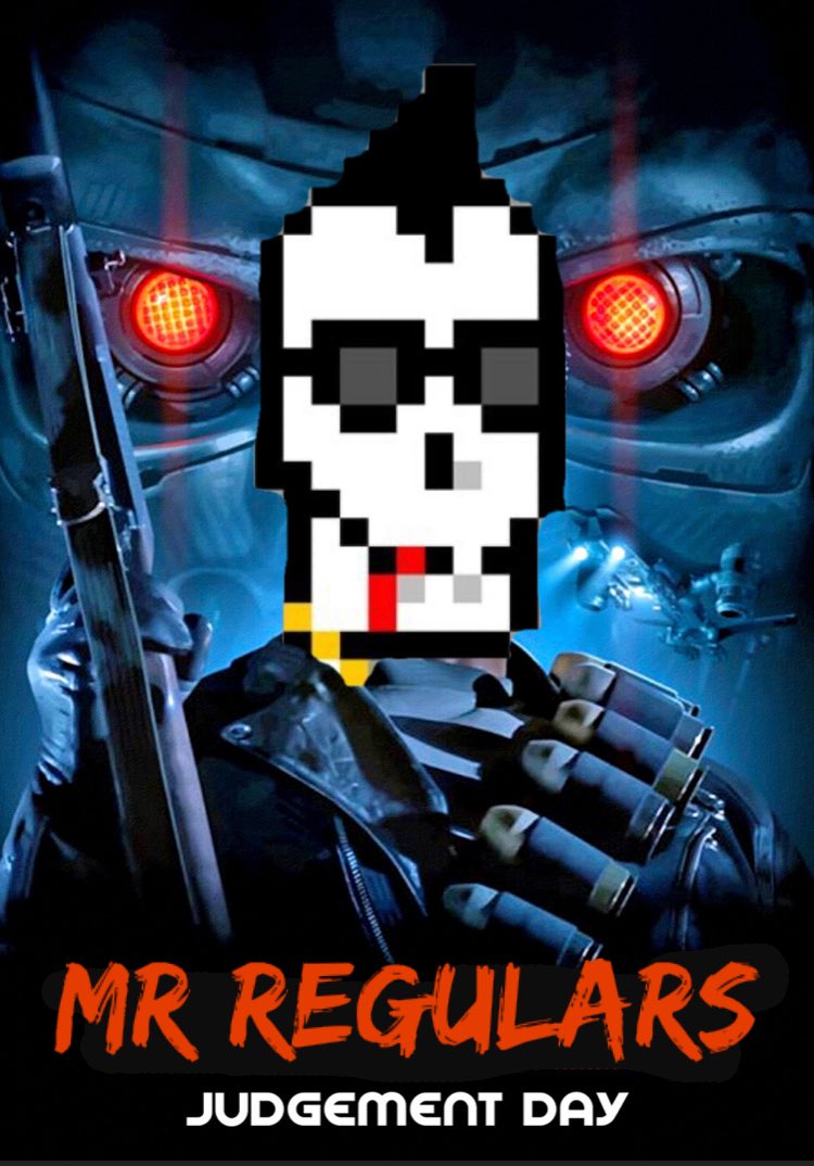 5sec2midnight's tweet photo. Itβs @ObitsNFT meme contest JUDGEMENT DAY with @RegularReggo @sharts_eth #skeletonsummer https://t.co/exzEjijyzC