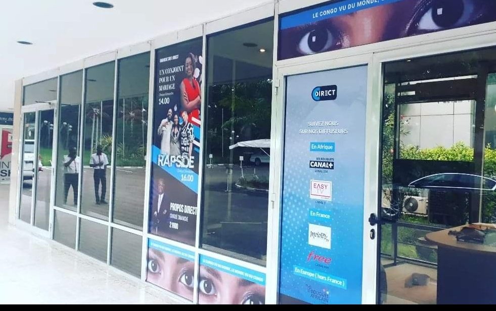 CDIRECT en Afrique : Canal+(334) | Easy TV (3). En France : Freebox (449) | Molotov.tv. En Europe ( hors france ) : mybouquetafricain.tv
CDIRECT siège en France - Paris | bureaux sur les deux Congo | Brazzaville | Pointe-Noire | Kinshasa
Info: contact@cdirect.tv