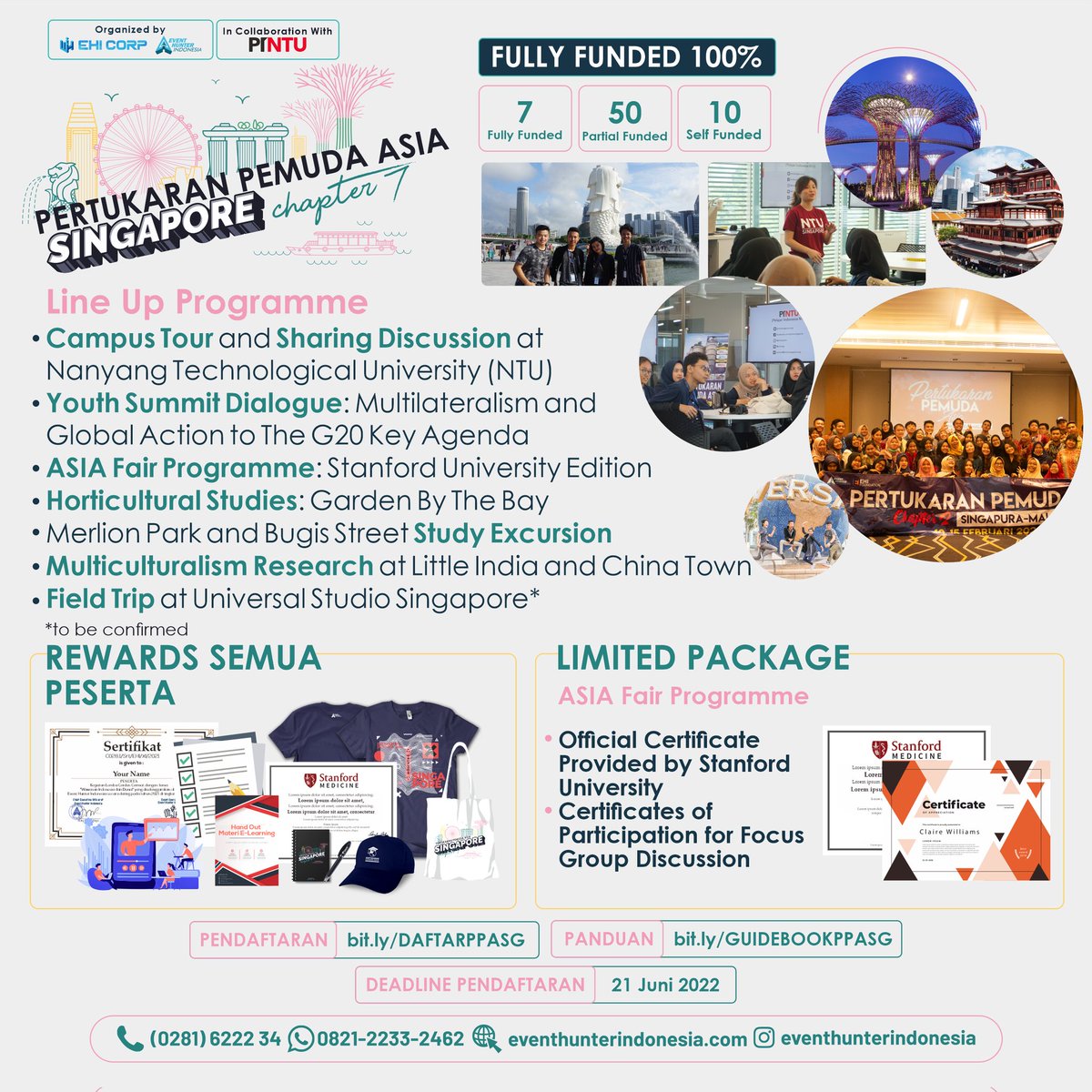 EventHunterINA's tweet image. Diusia yang kita sekarang cuma butuh yang sat set sat set

Ke Singapura sat set sat set