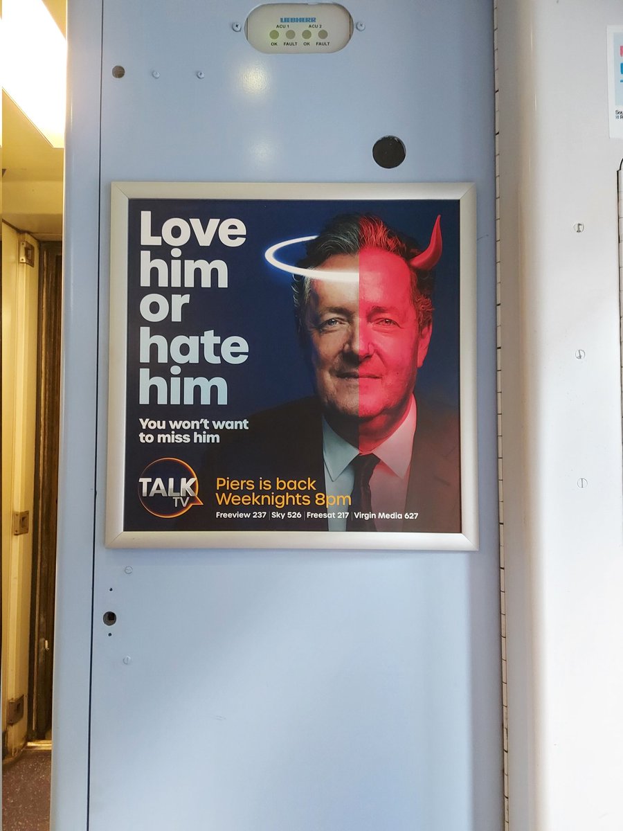The best view from my train seat this morning 🥳 So good to have you back! <a href="/piersmorgan/">Piers Morgan</a>