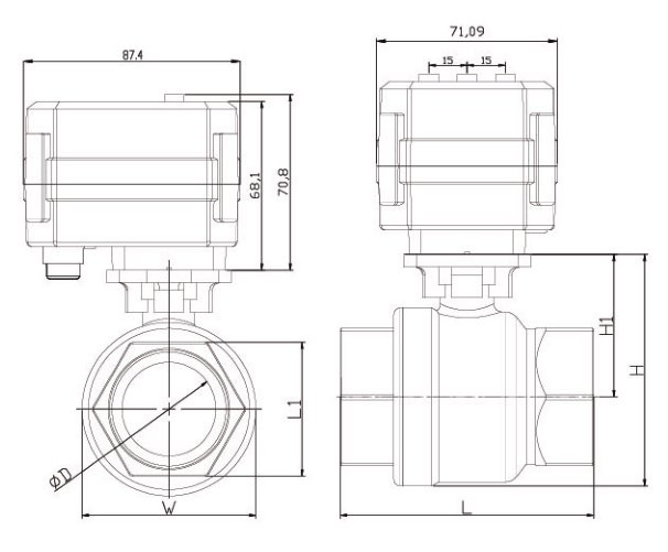 Today introduce the modulating valve. This valve can modulate flow via 4-20mA power current adjustment.

alibaba.com/product-detail…