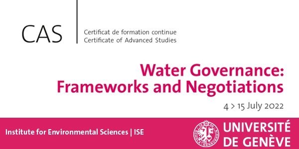 AMWAJAlliance's tweet photo. 5⃣ Summer School in Water Governance

@GenevaWaterHub is organizing the Summer School about Water Governance: Frameworks and Negotiations which will take place between 4-15 July. Participants will learn how to use water governance tools to address complex political situations.💦 https://t.co/binitbUBR4