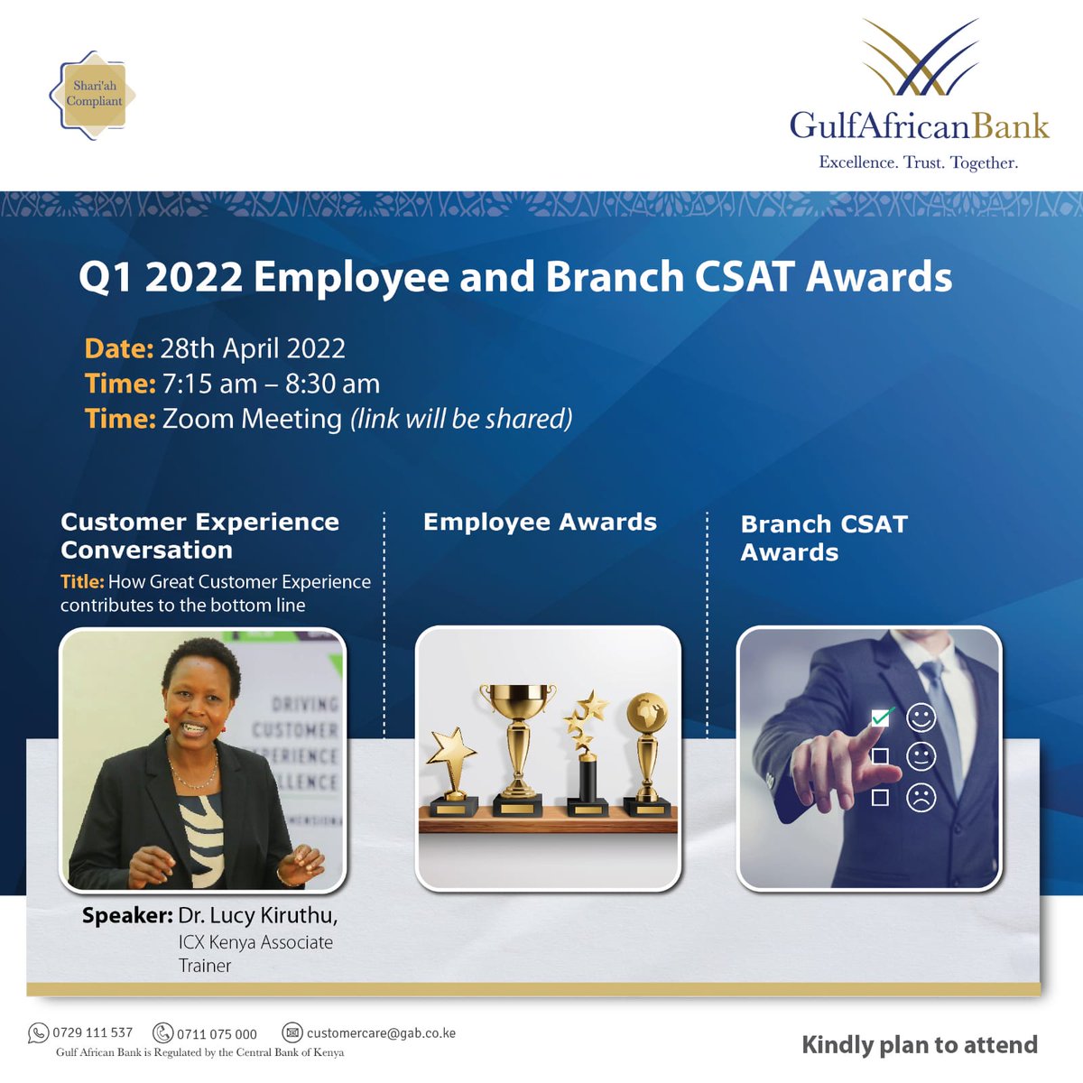 icx_kenya's tweet photo. At the corporate level, the organization's strategic plan and boardroom conversations should include creating experiential experience for the customers both internal and external. ~ Dr. @kiruthulucy @GulfAfricanBank #ICXGulfCorporateChat #Drivingcustomerinclusion https://t.co/ubCeIdLFKN