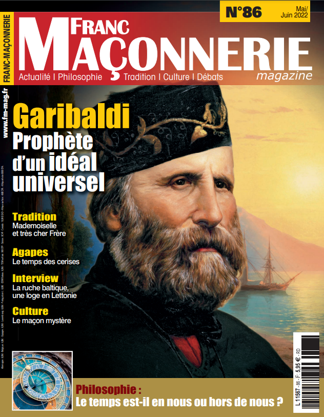Le n°86 est sorti ! #GARIBALDI, Prophète d’un idéal universel #FMmag #francmaconnerie
Sommaire du n°86 >>fm-mag.fr/magazine-n86