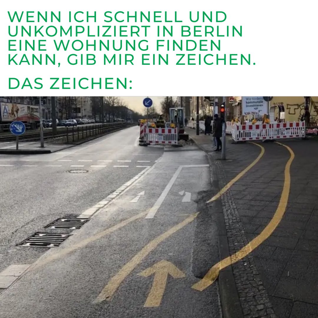 Was ist verwirrender: der Berliner Wohnungsmarkt oder die Straßenbeschilderungen? 🙃

#breezeAI #matchedwithbreeze #breezeapp #wohnungssucheberlin #wohnungberlin #miete #berlinflats #berlinrealetsate