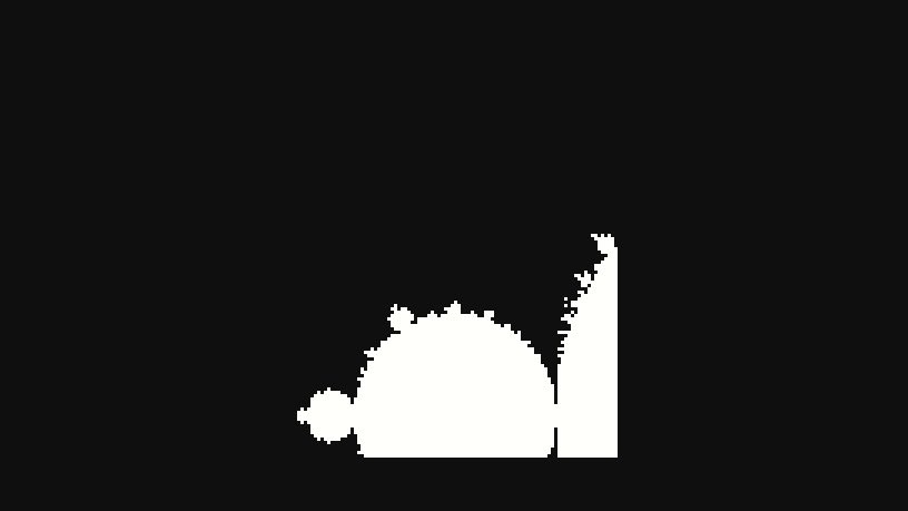 8bitfractals's tweet photo. Run time depends on parameters, but expect c. 2 hours at 100 iterations or 6 hours + at 300 iterations. It would be frustrating to find out after that you weren't quite looking in the right place, so you can use VIEWFINDER for a quick ultra-low-resolution glimpse https://t.co/cM99LBjBna