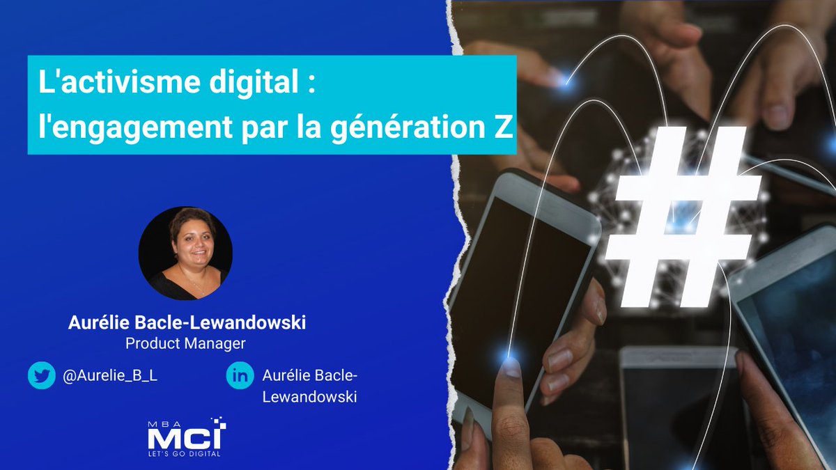 La #GenZ ne s'engage pas moins que ses aînés mais elle le fait autrement. Voici mon nouvel article sur le blog du #MBAMCI sur l'activisme digital et son impact sur le #marketing d'influence. mbamci.com/activisme-digi… #Influencer #InfluencerMarketing