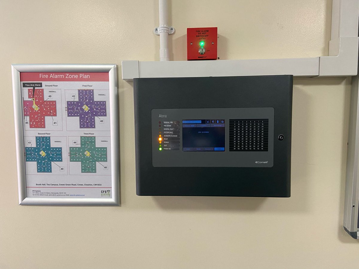 CfsSystems's tweet photo. Last week we proudly brought this project to a finish …
A great effort from all the team at CFS Systems and a huge thank you to Mandy Bowden and David Frazer from Comelit-PAC for their continued support throughout this install. 💪🏼 https://t.co/bvJr2sww9h