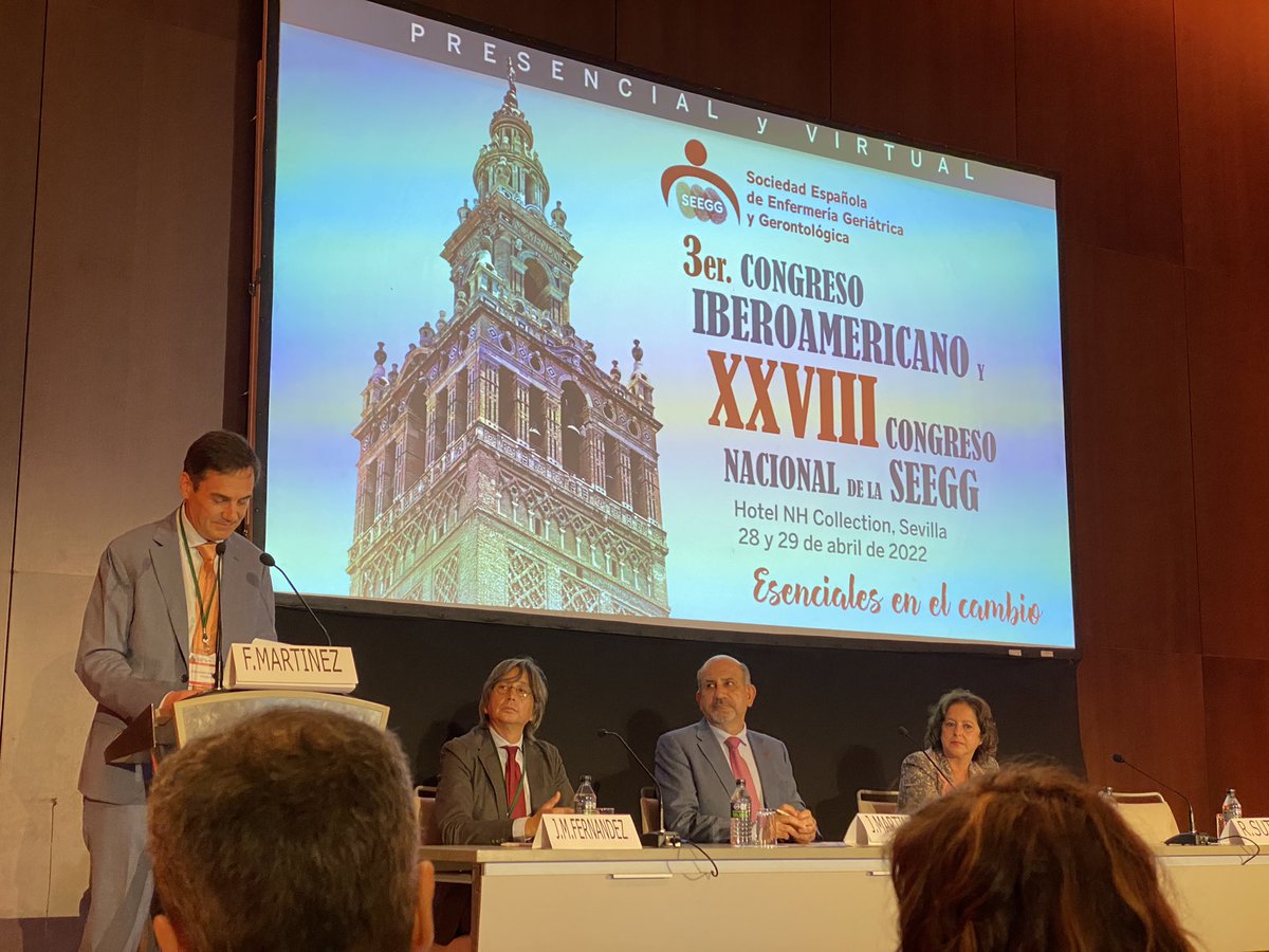 Empieza el congreso de la SEEGG (Sociedad Española de Enfermería Geriátrica y Gerontológica).  Finalmente ¡presencial!  <a href="/Inforesidencias/">Inforesidencias.com</a> esta presente.
<a href="/enfergeronto/">SEEGG</a> <a href="/seggeriatria/">SEGG</a>