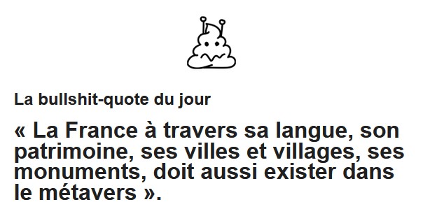 MDannoG's tweet image. Sacré Manu 😂
Merci @TechTrashFr pour cette nouvelle très bonne newsletter 👍

Yippie ki yay !🤠

#bullshitquote #techtrash #Metaverse #MetaverseNFT