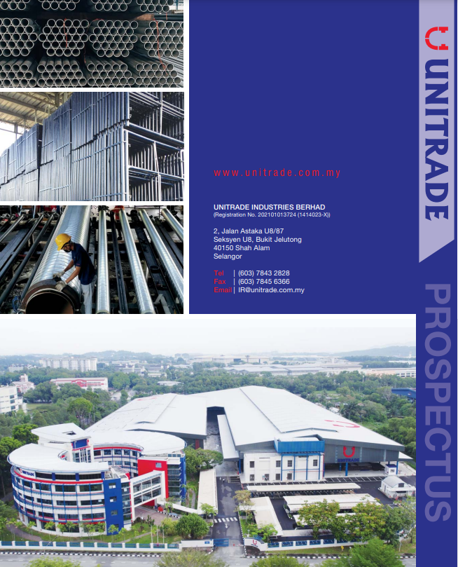 IPO - UNITRADE INDUSTRIES BERHAD dah dibuka. Harga: RM 0.32 Tarikh ...