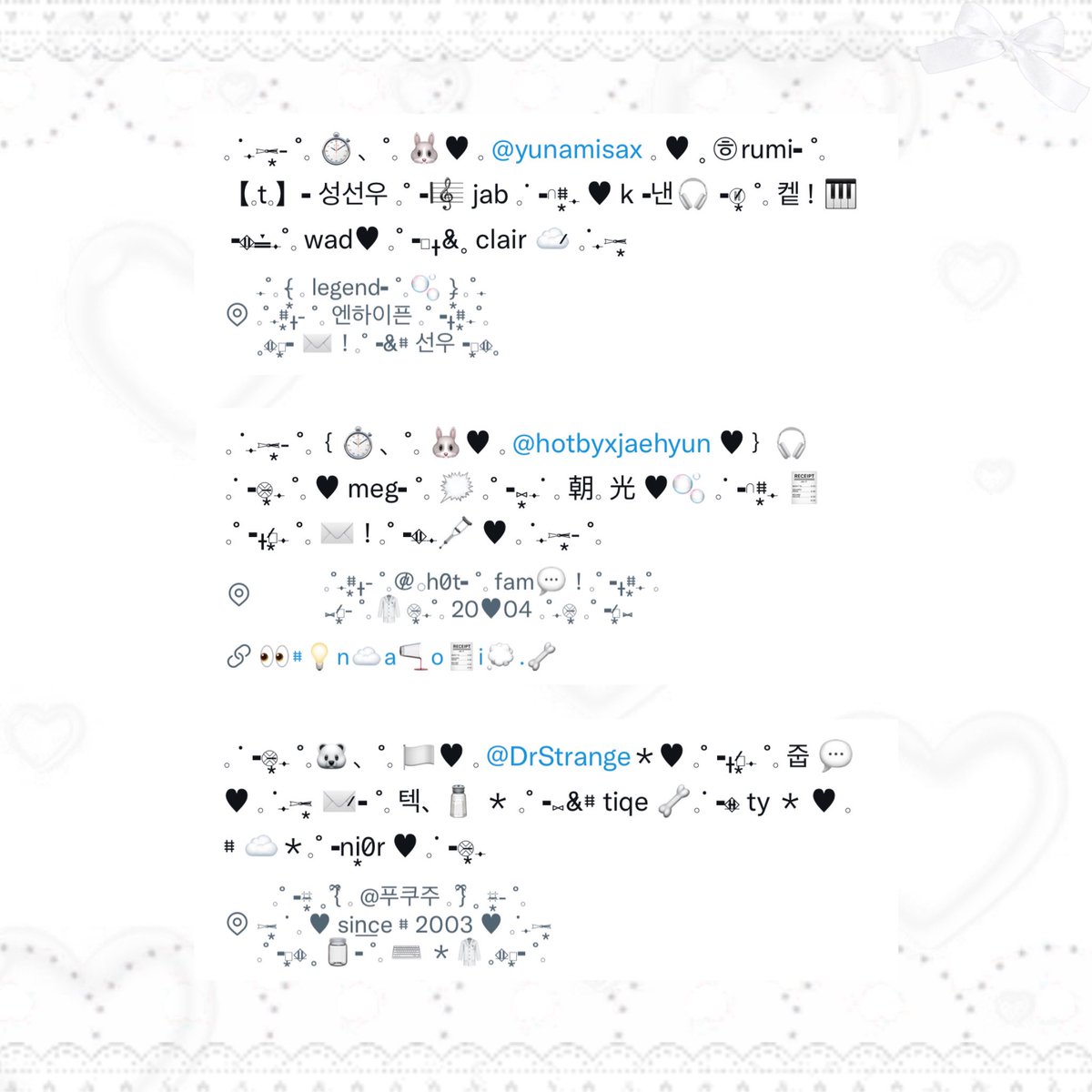 ขออนุญาตลงงานลูกค้าแบบฟินๆคับ ૮꒰ ྀི𓂂ɞ̴̶̷ ·̮ ɞ̴̶̷𓂂꒱ა  เซ็ทไบโอ โลเคชั่น link สามารถทักมาสั่งได้เลยนะคะ ! ♥︎♥︎♥︎

𓈒 #w0rkwsauce 𓈒