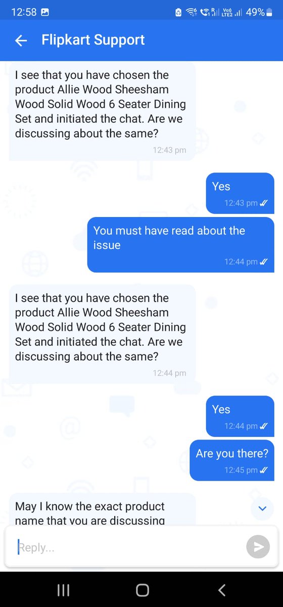 hemantlucknow1's tweet photo. @flipkartsupport and @Flipkart Why does your support suck and @amazonIN excel in this?
@Flipkart and @flipkartsupport did you forget about the cost of customer acquisition?

Check the images to get a feel of your customer support. https://t.co/cIt5XMZju5