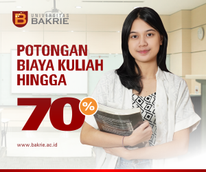 SINDOnews's tweet photo. Dapatkan potongan biaya kuliah up to 70% termasuk potongan pembayaran Uang Pangkal &amp; BPP di semester pertama.

Yuk bergabung bersama Komunitas Unggulan Universitas Bakrie.
.
#ExperienceTheRealThings
.
Info PMB: @smart.ubakrie https://t.co/72LX6FYlb6