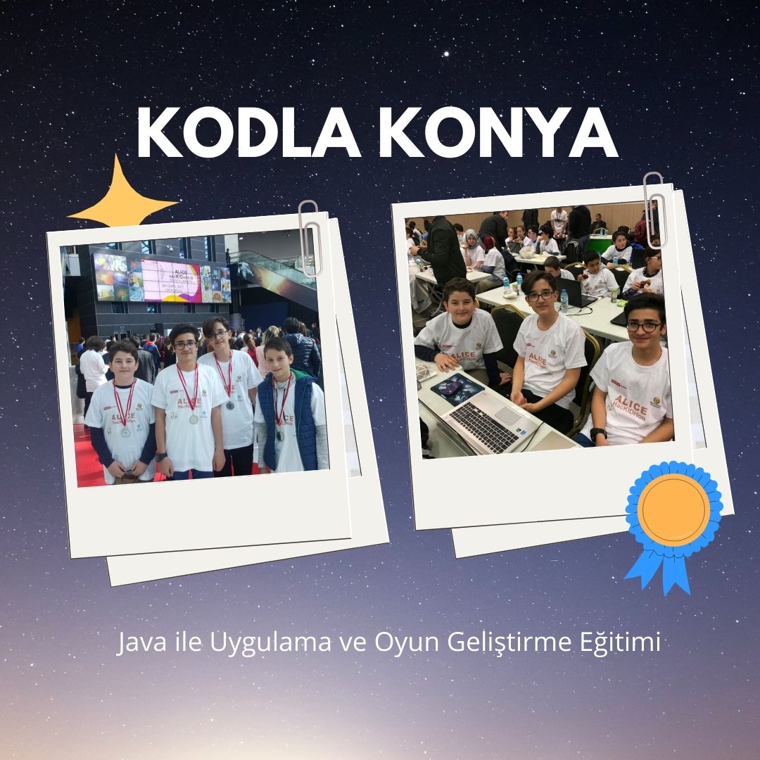 KodlaKonya projesi kapsamında Siber Güvenlik Araştırma Geliştirme Topluluğumuzun "Java ile Uygulama ve Oyun Geliştirme Eğitimi" verdiği Hazım Uluşahin İHO öğrencileri katıldıkları yarışmada 4⃣5⃣ takım ve 1⃣8⃣0⃣ öğrenci içerisinden 3⃣. oldukları o güzel günden bir #tbt