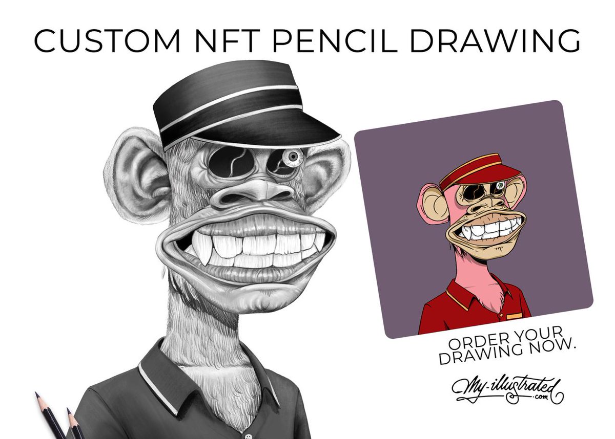 DrawedApesClub's tweet photo. #NFT #BAYC #BoredApeYachtClub #Ape #Pencildrawing #Drawing #Bored #Crypto #Drawing #Jimmyfellon #Fellon #SNL #MYILLUSTRATED #PencilDrawing #Pencil #Artist #NFTArtist #MAYC #BAKC #Cryptopunks https://t.co/4BCBpC34D6