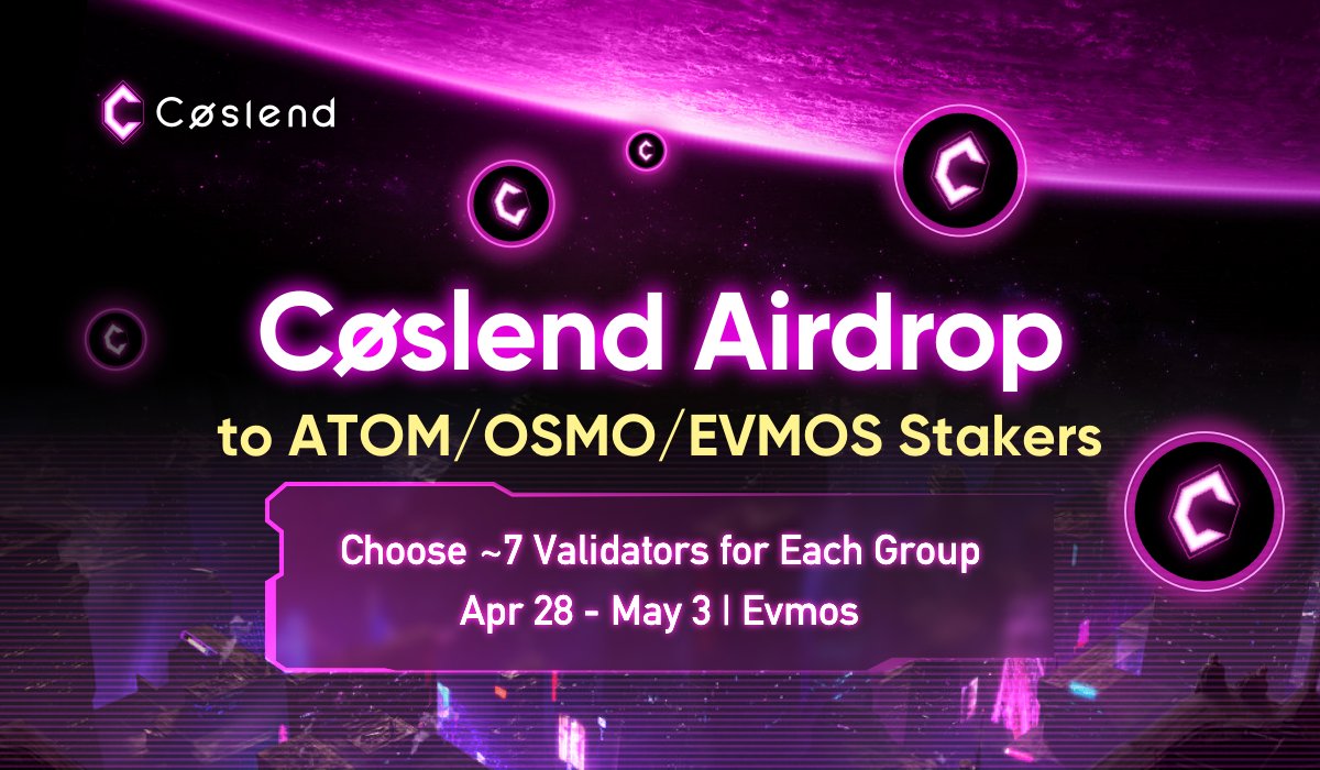 1/5 #Evmos is LIVE 🚀 Let's go to the third group of elections, <a href="/EvmosOrg/">Evmos // evmOS ☄️</a> validators, are you ready?