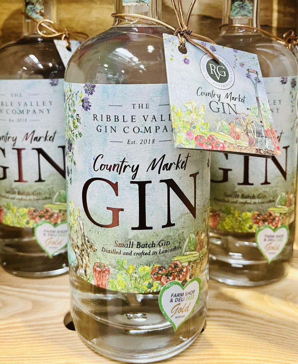 The Ribble Valley Gin Co (@ribblevalleygin) on Twitter photo ⭐️WINNER ⭐️
As a gin that is completely unique to everything else on the market we are feeling very proud that our Country Market Gin up GOLD in the #fsda2022 this week 🥇<a href="/FarmShop_Deli/">Farm Shop & Deli Show</a>
#ribblevalleygin #countrymarketgin #vegetablegin #savourygin #somethingdifferent ⭐️WINNER ⭐️
As a gin that is completely unique to everything else on the market we are feeling very proud that our Country Market Gin up GOLD in the #fsda2022 this week 🥇<a href="/FarmShop_Deli/">Farm Shop & Deli Show</a>
#ribblevalleygin #countrymarketgin #vegetablegin #savourygin #somethingdifferent