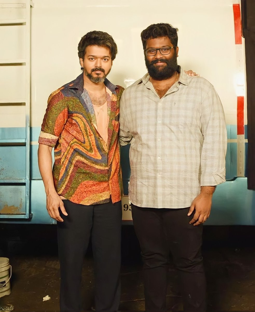 OTFCThoothukudi's tweet photo. Unseen snaps 🎉🔥❤️😎

#Beast @actorvijay https://t.co/s7N4lqGdDr