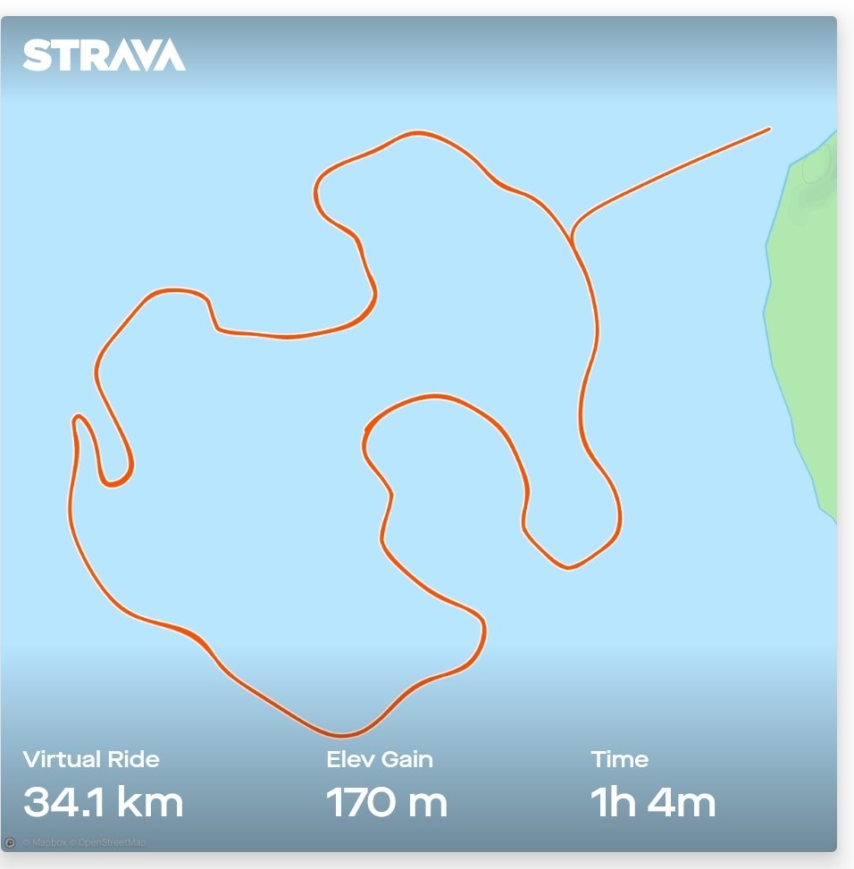 Ibby_tri's tweet photo. Busy day today so a steady few laps of the Volcano in @gozwift before breakfast. Poached eggs now ๐๐ณ
#needsmust #zwift #wahooligan #turbotraining #cycling #ukcyclechat #5amclub #earlyriser https://t.co/uD8lQVwi02