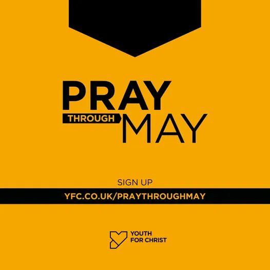 pray4change's tweet photo. There is an online National Prayer Day today to start the Youth For Christ “Pray
Through May” prayer initiative. Get involved - and sign up for the rest of the prayer month too: https://t.co/sF2B3AEx8Z #praythroughmay https://t.co/GED4rnX645