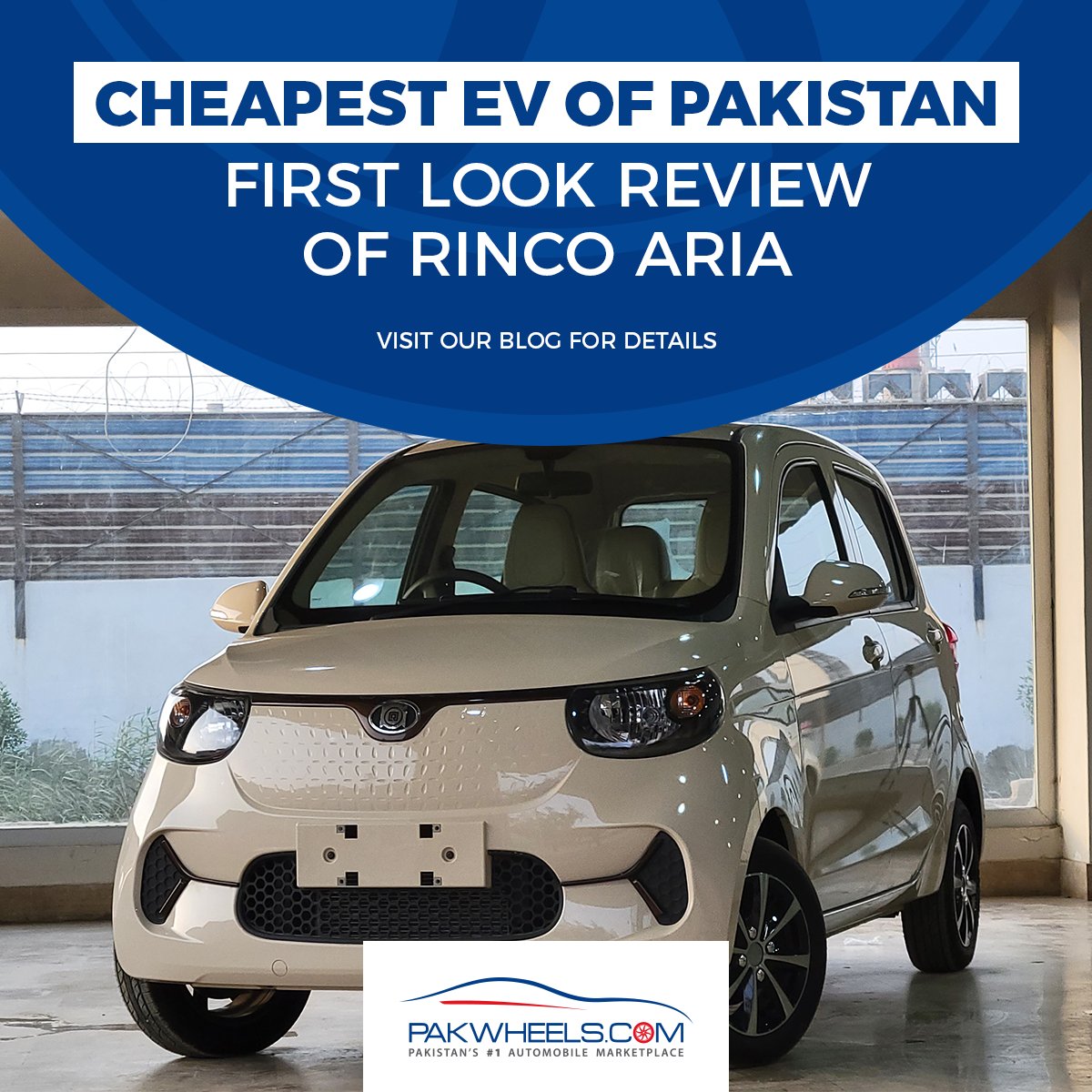 PakWheels's tweet photo. The Rinco Aria is ready to enter in the competitive Automotive Market of Pakistan: the most affordable EV on the block.
Price &amp; Booking details are here: https://t.co/U7776ifl2s 

#pwblog #CheapestEV #RincoAria #ElectricCar https://t.co/MfDCl1CuJ4