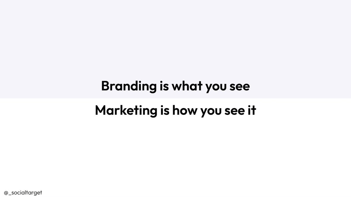 Branding🎨 vs Marketing 🖥

In a nutshell, branding is defining who you are as a business, whereas marketing is how you connect your brand with your consumers 👫

Both are incredibly important, and absolutely should be in sync with each other for the best results 🙌