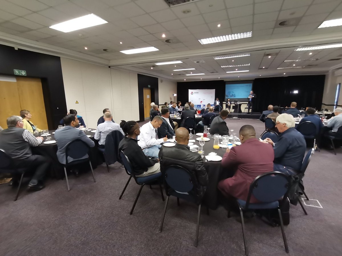 SAOGA, our 1st In Person Networking Breakfast featuring Sasol's Just Energy Transition #SAOGA #Sasol #lowcarbonfuture #GreenHydrogen #EnergyBusiness #SasolecoFT #Sasol2.0 #IntergratedRenewables #networking #SasolPartneringwithBusinesses #energytransition
