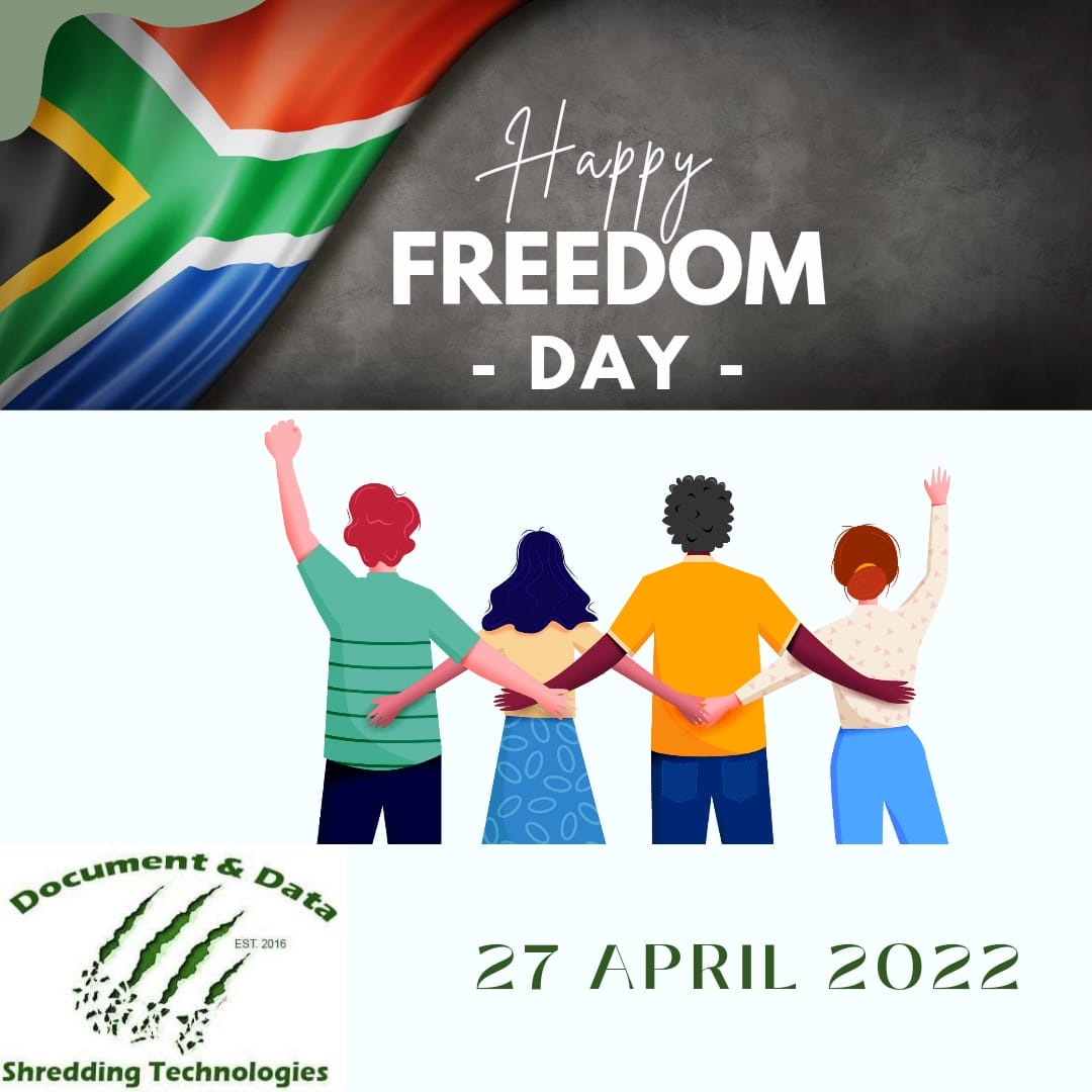 DDShreddingTech's tweet image. #FreedomDay #smme #shredding #onsiteshredding #southafricasbestshredding #Jhbshredding  #ptashredding #degaussing