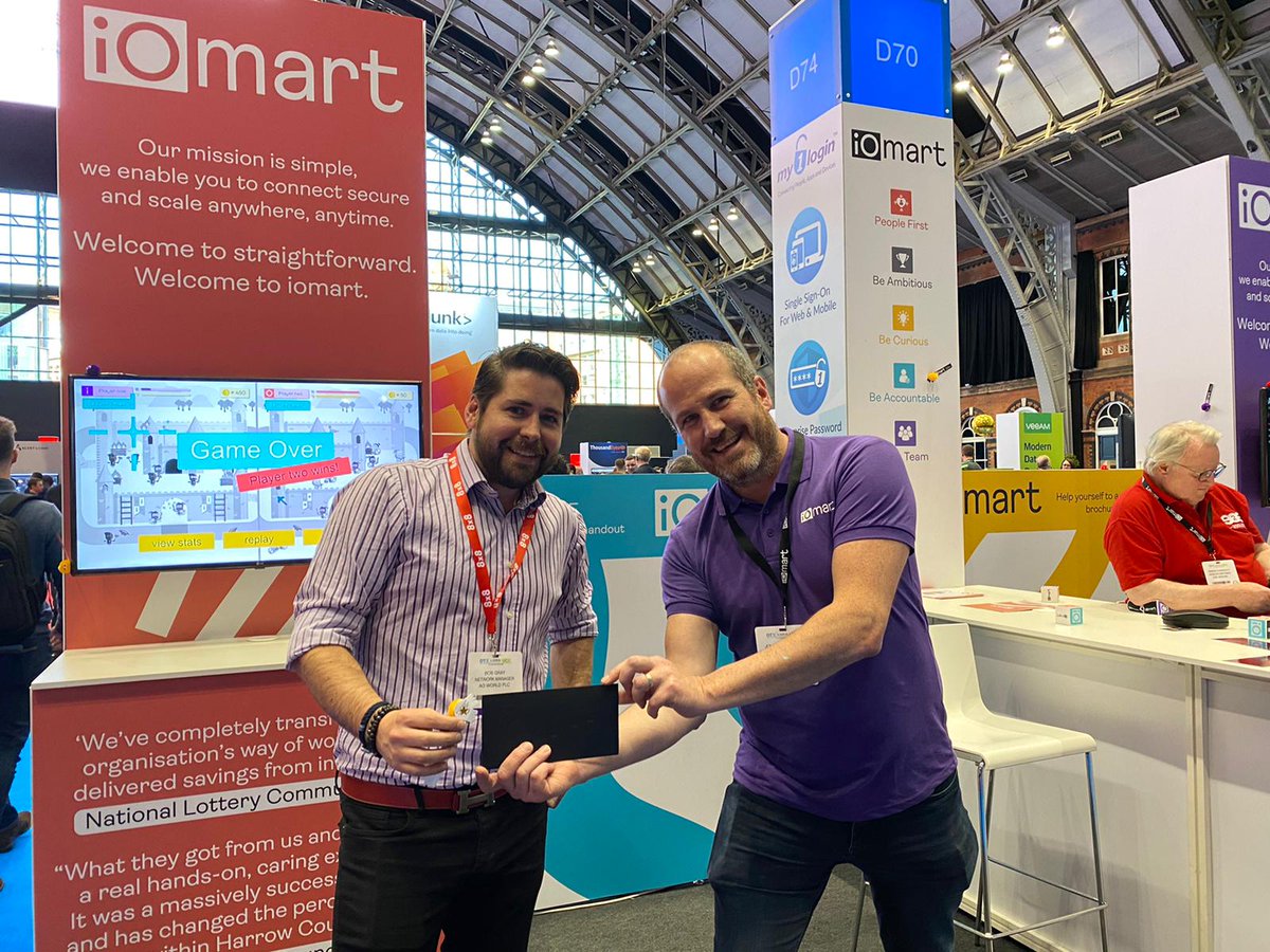 We're still at DTX Manchester on stand D74! So, if you missed us yesterday, make sure and stop by to chat with the team today😁 
 
Digital Transformation 360 (DTX 360) 
#DTXMCR22 #digitaltransformation #cybersecurity #cloudsecurity #cloudcomputing 
e2e-assure Ltd