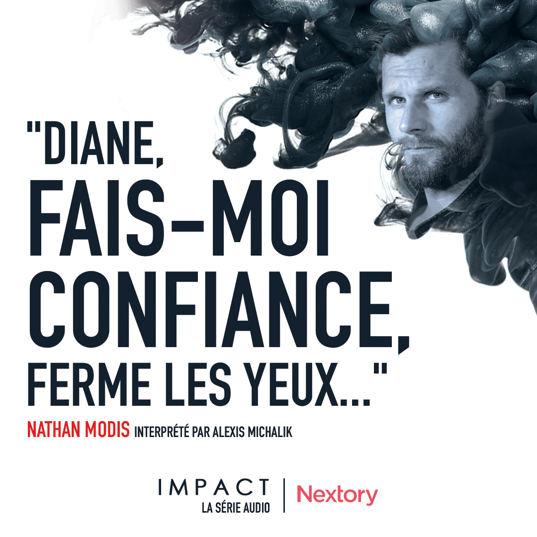 Faites confiance aux voix d'Alexis Michalik, @ShirineBoutella et Arthur Dupont...
Découvrez Impact, une série audio exclusive #Nextory 🎧 catalog.youboox.fr/fr/series/5213 

@oliviernorek @MichelLafon <a href="/_WaveAudio/">wave.audio</a> #Thriller #Serieaudio