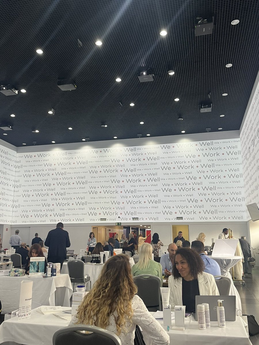 MeganRWhitby's tweet photo. The final day of W3Spa EMEA 2022 is up and running! #W3Spa #W3Spa2022 #WeWorkWell #spa #spaindustry https://t.co/xEJeuSE7KM