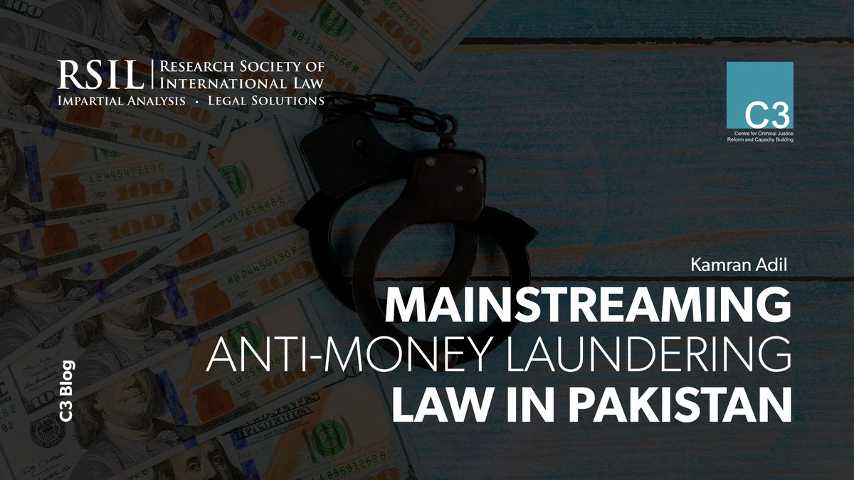 rsilpak's tweet photo. In our latest on the #C3Blog, @KamranAdilPSP explores the concept of establishing predicate offences in money laundering cases in light of the seminal Muhammad Rafique case.
Read here: https://t.co/a6eMAmDuFv https://t.co/tMlnnToaN3
