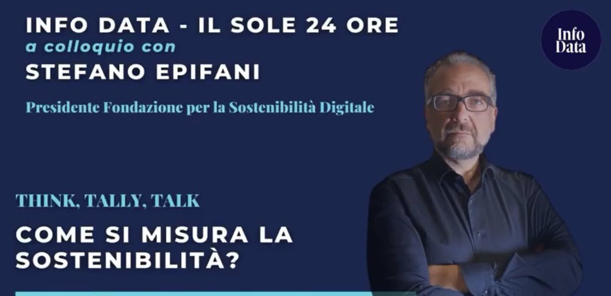 DigiTInst's tweet photo. Cosa misura il Digital Sustainability Index?
#DiSI22 #DiSI
Articolo e Video Intervista a @Stefanoepifani di @lucatremolada su @24infodata @sole24ore
https://t.co/9eBHbTBtao https://t.co/uXanxYHfa9