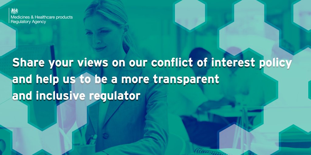 We want to hear your views on how we should manage conflicts of interest for independent experts to ensure consistency and transparency in all of our decision making. Get involved today ▶️ ow.ly/NhMx50IHoWR #ConflictsOfInterest #PatientInvolvement #Transparency