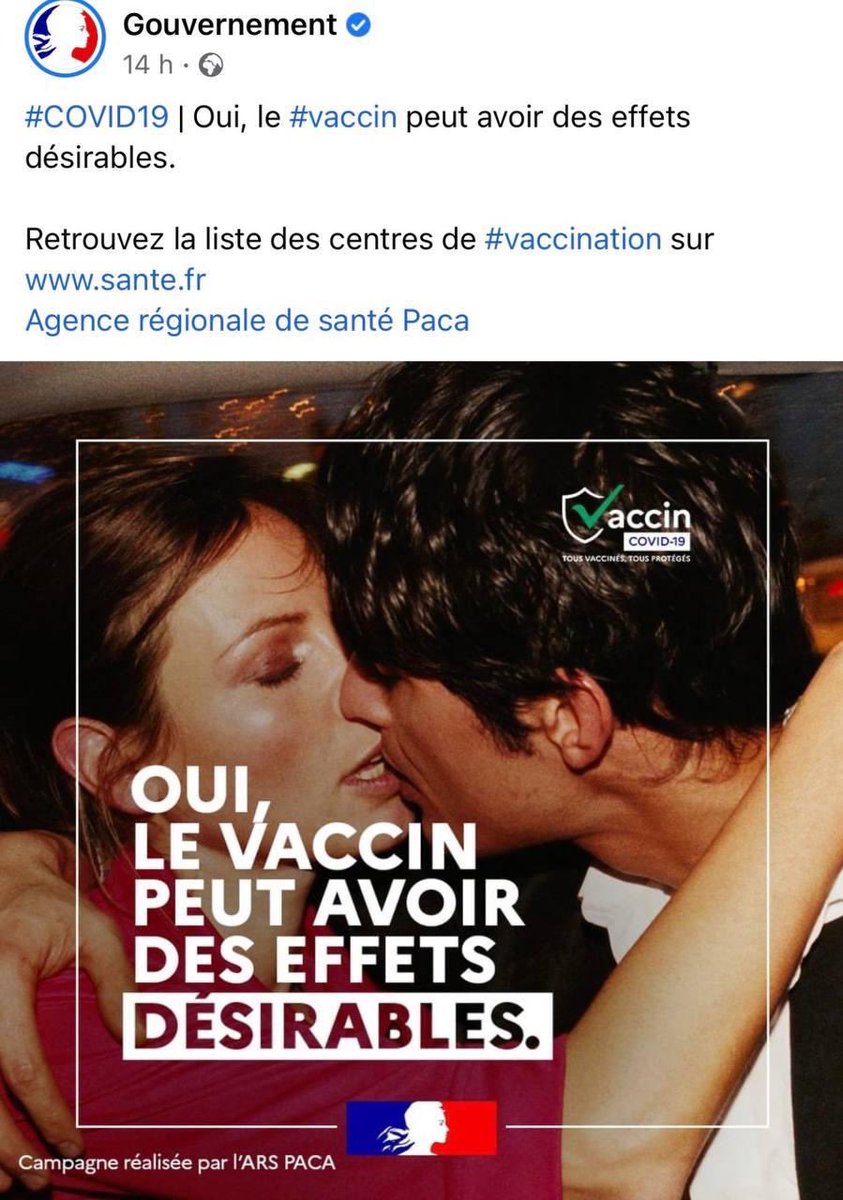 ouestmoncycle's tweet image. HONTE!!! Je n’ai plus de mots. Dites ça Aux femmes qui sont pliées de douleurs, qui saignent dep 6 mois ou qui ont d aphtoses vaginales que le vaccin les rend désirables,et dites ça aux mecs qui n’arrivent plus à bander aussi. Un jour il faudra rendre d comptes #ouestmoncycle