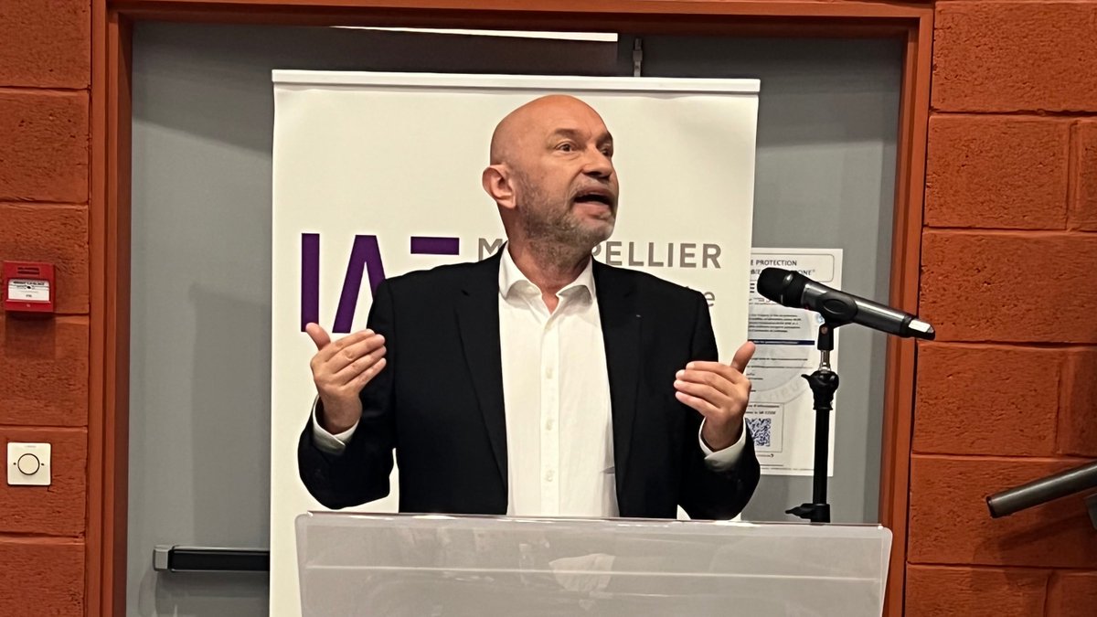 umontpellier's tweet photo. #Formation 🎓 Le #master MUTI, Management des Universités et Technologie de l'Information, de @IAE_Montpellier fête ses 10 ans : "Université &amp; mutations" Ouverture par @Philippe_Auge @umontpellier @emmanuel_houze @IAEFRANCE https://t.co/v6fwt1mSyL