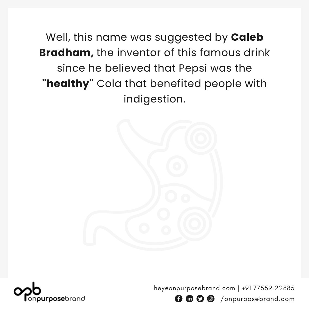 OnPurpose_IN's tweet photo. When #Pepsi entered the market, they had to think of something different when competing with #CocaCola.

So, they positioned themselves as a healthy cola for people to think that they are making a better choice while going for the same. 

Isn't it clever?

#OnPurposeBrand #brand https://t.co/wQZje8wts2
