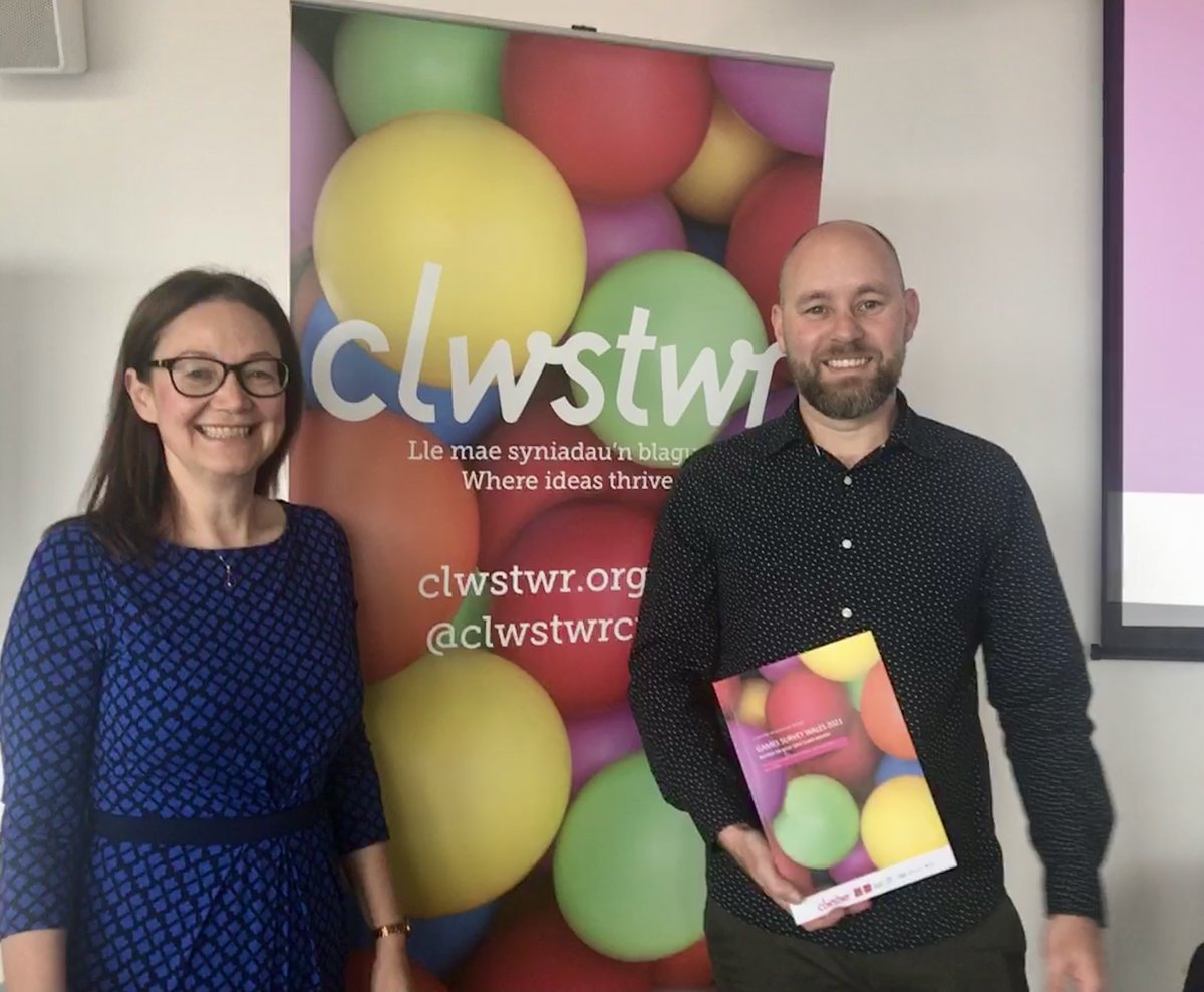 💥Lansio Adroddiad💥 Arolwg Gemau Clwstwr Cymru

Wedi’i chyhoeddi heddiw, nod yr adroddiad hwn yw mapio'r sector gemau fideo yng Nghymru mewn ffordd systematig a manwl.

Darllen yn llawn yma➡️ bit.ly/ClwstwrGemau