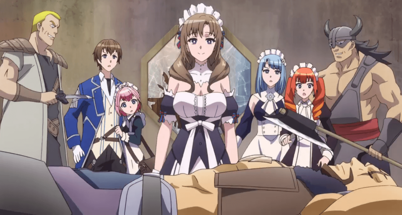 mamako oosuki maid outfit okasan online anime milf