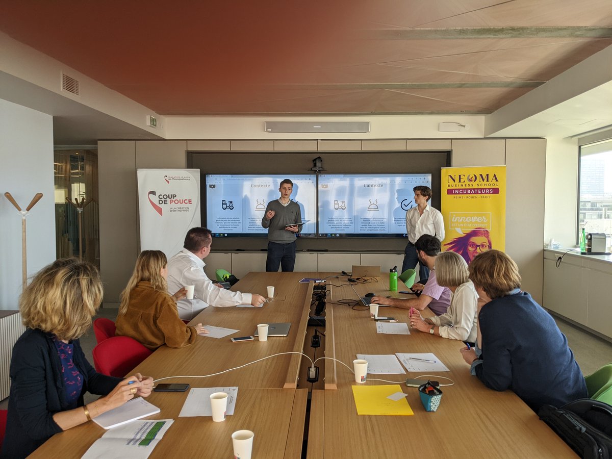 🤩 C'est parti pour la grande finale du #concours #coupdepouce 2022 de la @FondationRoch avec 8 projets finalistes powered by <a href="/NEOMAbs/">NEOMA Business School</a> #Incubateurs A la clé: 20 000 € de dotations 💰💰💰💪 Bonne chance à vous! #catchthewave 🌊🌊🌊