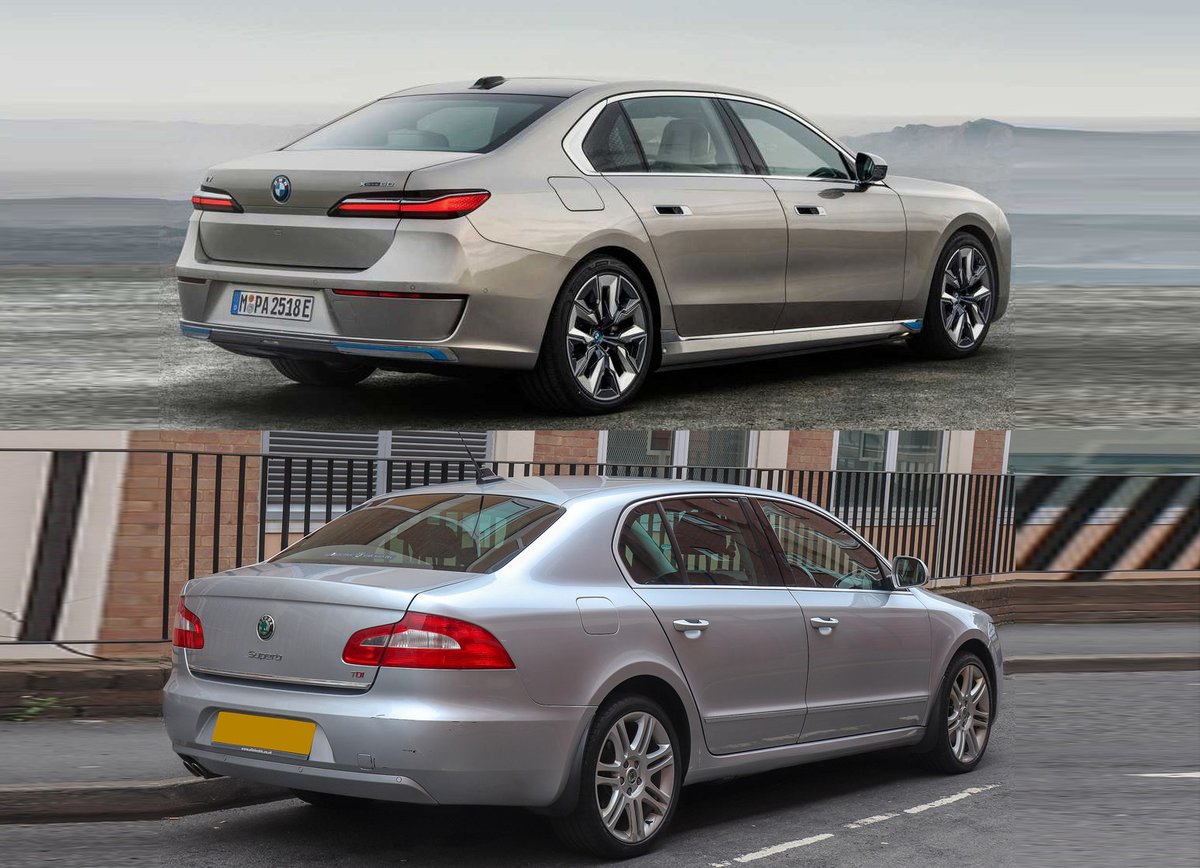 RoadworkUK's tweet image. The BMW i7&apos;s proportions and styling are actually quite Superb.