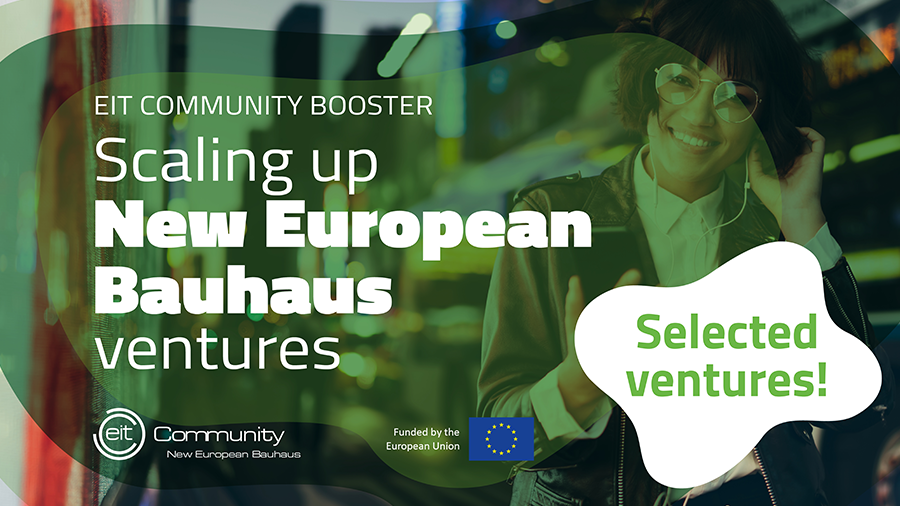 StartUsInsights's tweet photo. Over 1.000 startups & scaleups applied for the @EITeu Community Booster powered by @EIT_Digital, @EITManufactur, @EITUrbanMob, @EITFood & @ClimateKIC. 🤯
Discover the 20 selected New European Bauhaus Ventures & learn what this means for them! 👉 https://t.co/pMEeafErLM https://t.co/FnkOnjGG4q