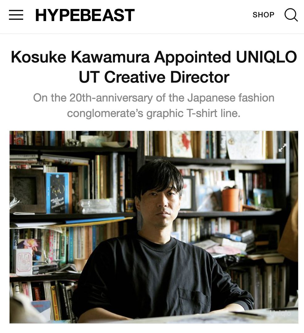 0xfoodie's tweet photo. JUST IN: Kosuke Kawamura appointed @UniqloUSA UT Creative Director, he's also the artist of @get_turned ZombieClub NFT. https://t.co/33qS9yzzCS https://t.co/k1VmvNEm7g