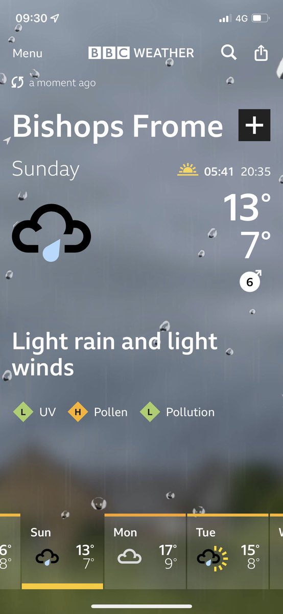 Did someone say ‘bank holiday weekend’? You can’t always rely on the British weather, but at times like this a traditional wet bank holiday weekend will be very welcome!
