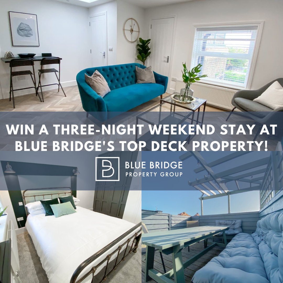BlueBridge24's tweet photo. Competition ends at midnight tonight! Enter now if you haven't already! 🎉 https://t.co/FjgmqyCBic

#win #holiday #competition #giveaway #CompetitionUK #UKstaycation https://t.co/z56Gf8Wifa