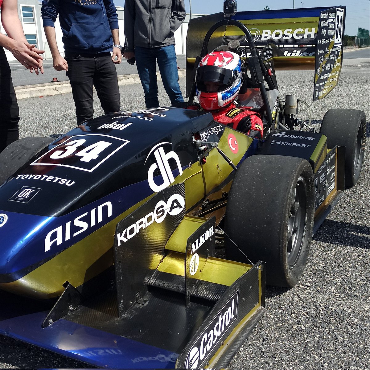 Bugün Borusan Motorsports'tayız.